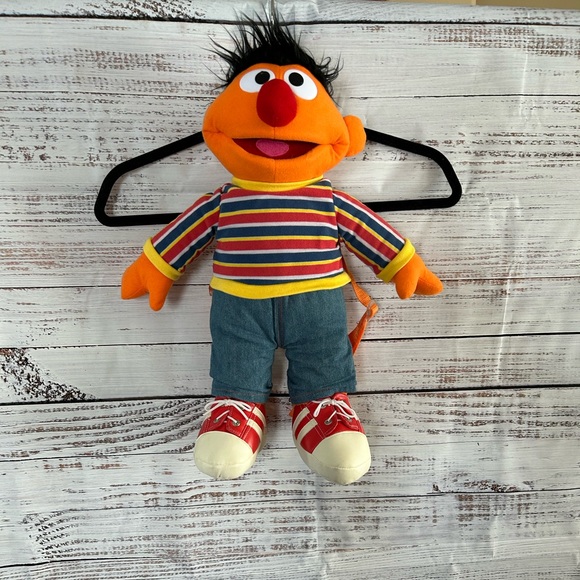 Sesame Street Other - Sesame Street Ernie plush backpack
